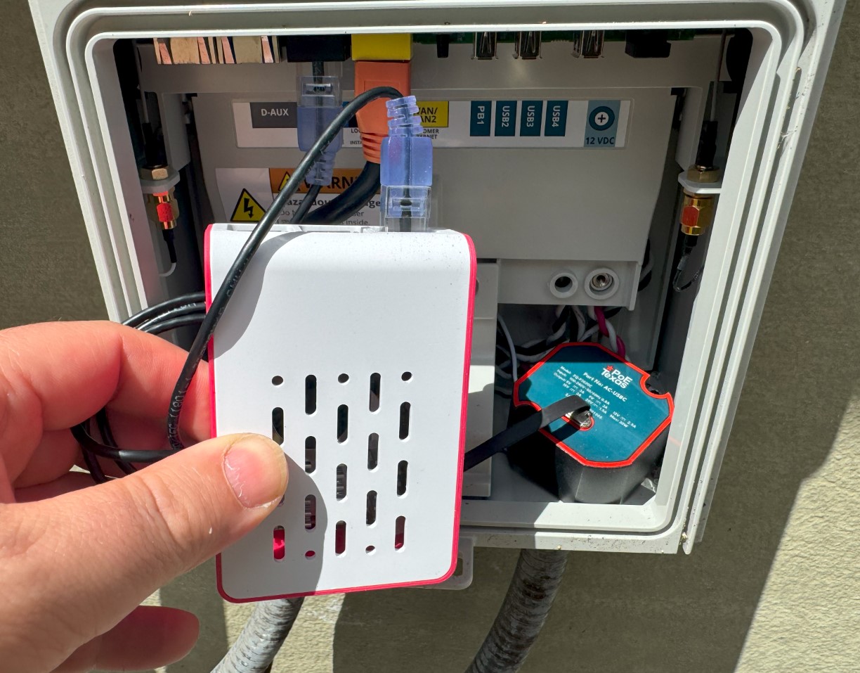 Connecting the Pi